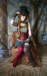 Steampunk Circus Doll 3 by mizzd-stock