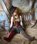 Steampunk Circus Doll 6 by mizzd-stock