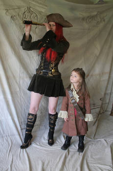 Pirate captain and Child 1