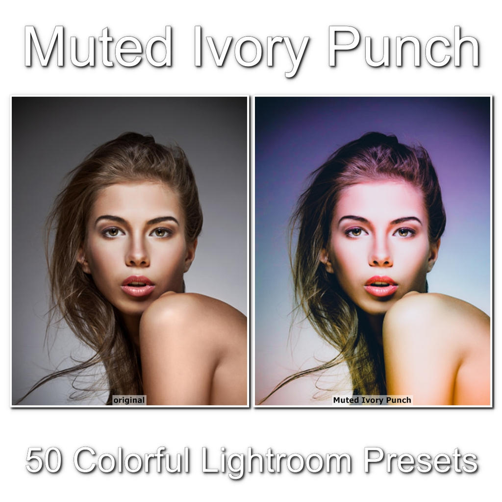 50 Colorful Presets for Adobe Photoshop Lightroom