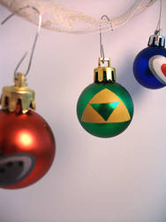 Legend of Zelda Mini Tree Ornament Set