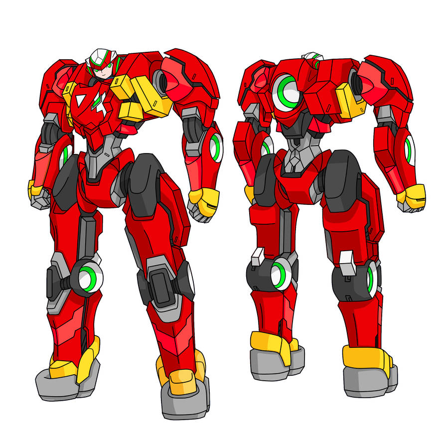 Capcom Ridig Armor Ride Armor 01 MK-III - Red Beam by MugenAtonman on DeviantArt