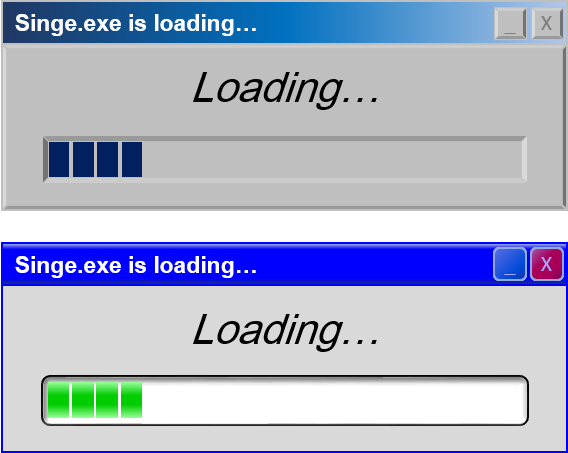 Old Windows loading screens by Tangentg on DeviantArt
