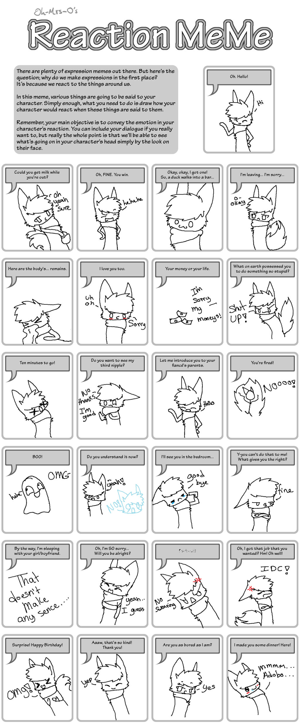 Reaction Meme by Kristanlaila on DeviantArt