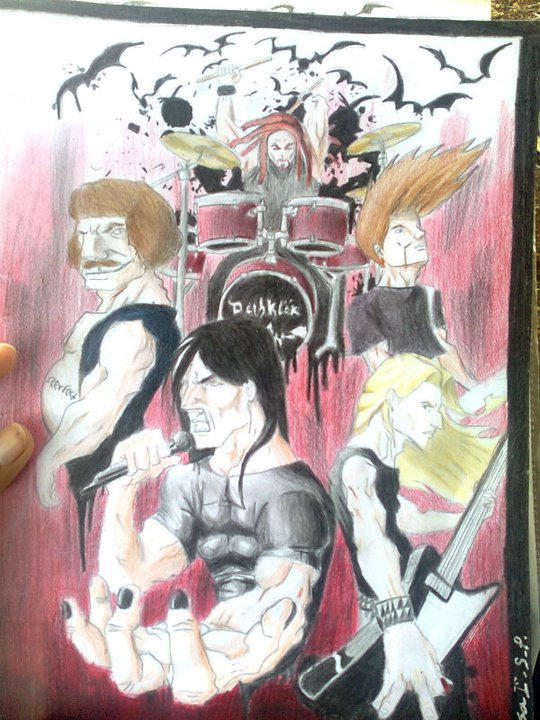 dethklok by rOseTteE on DeviantArt