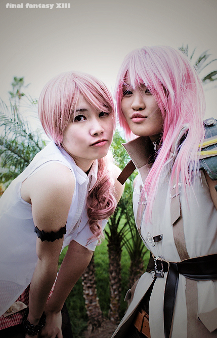 FFXIII : pink-haired sisters