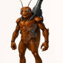 Roachie, The Cannon Cockroach (AI Version)