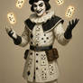 Dominique Pierrot, the Domino Clown (AI Version)