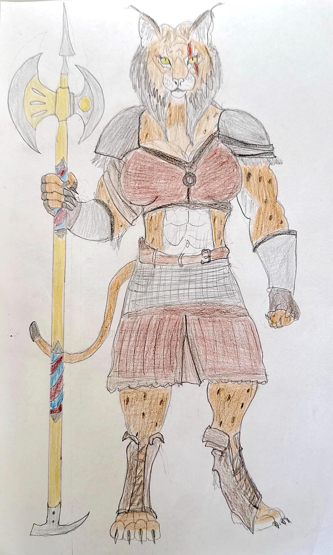 Nariya Nariya the Vuldoric, Champion of the Kediyan by Ulfbhert96 on DeviantArt