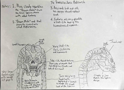 The Transcendence, The Patriarch face reference