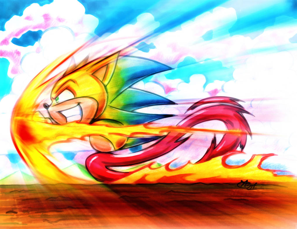 Speed Draw - Shadow w/ Soulcatchers [Sonic FanArt] 