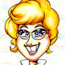 Librarian Caricatured in Legend