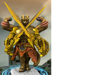 The Golden Warrior Godmode Front