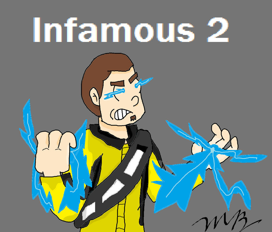 Infamous 2 drawing by Moisesart909 on DeviantArt