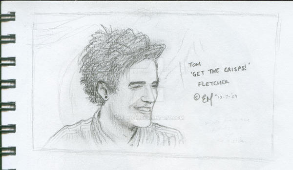 Tom Fletcher Writing Tom Fletcher by evelyn-m on DeviantArt
