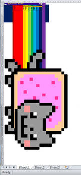 Excel Nyan Cat