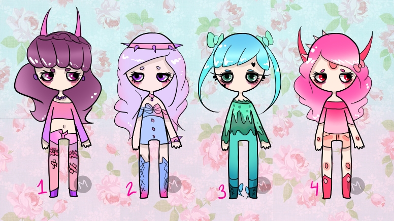 Pastel Goth Adopts #11 (closed)