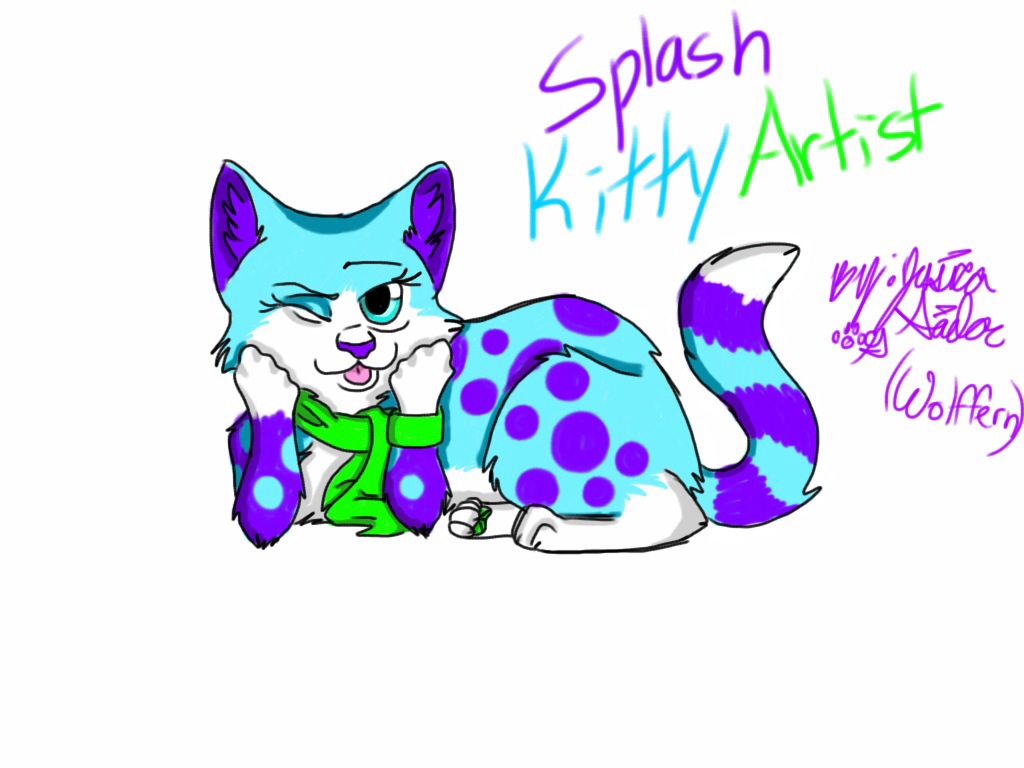 Fan art for Splash Kitty Artist