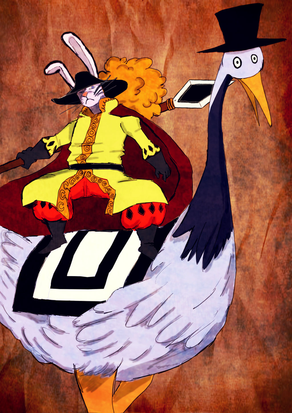 [One Piece] Randolph 'Crane Rider', Big Mom Pirate