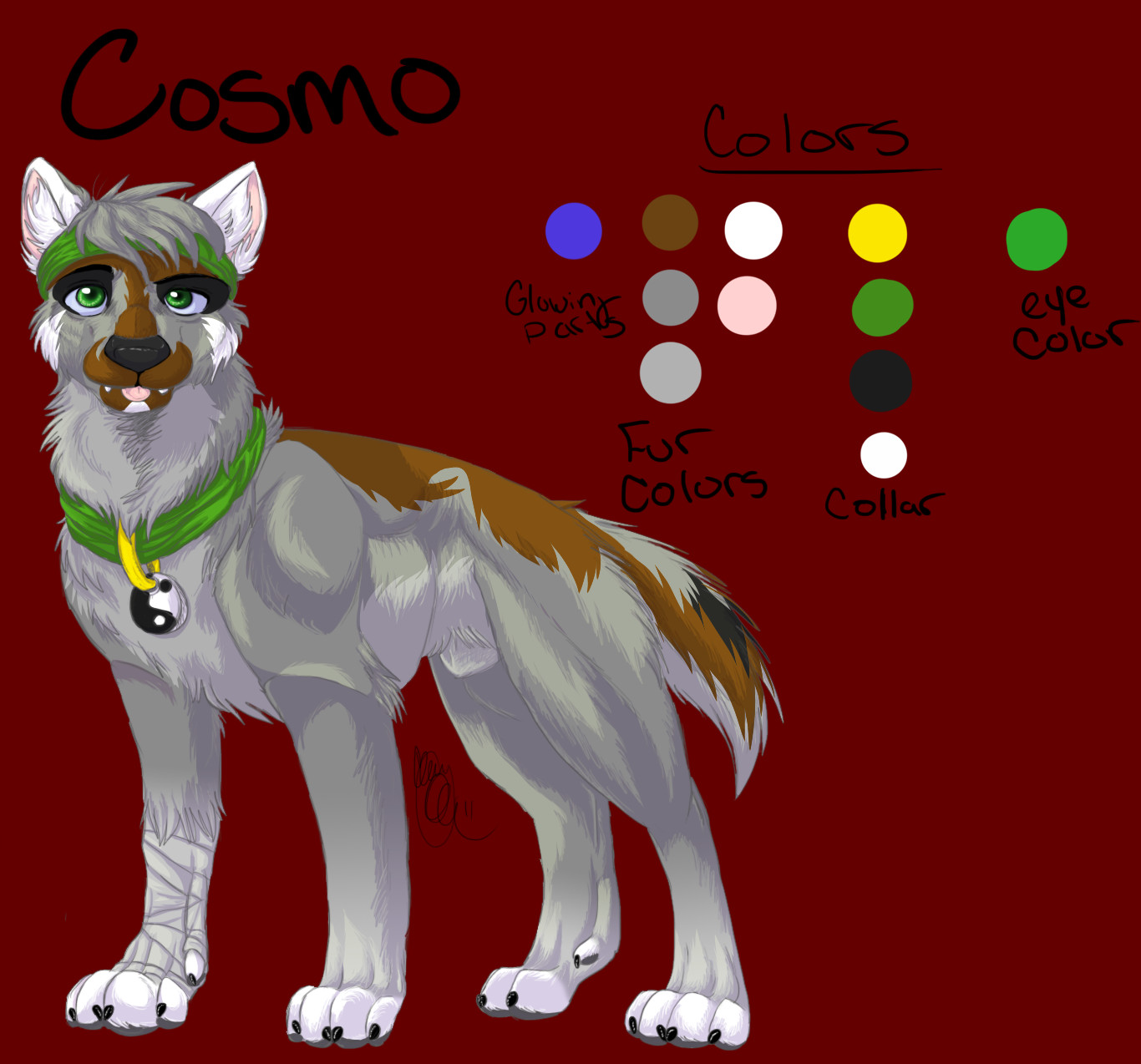 Cosmo Character sheet 2