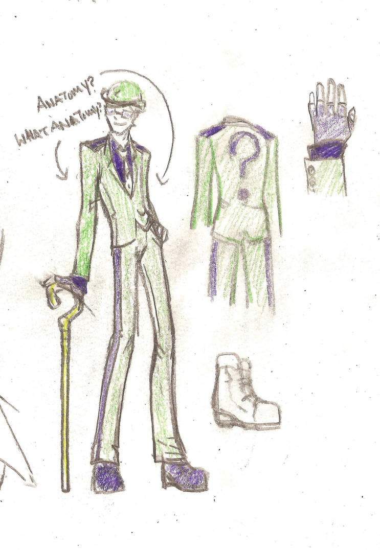 Riddler Suit Design by CarpalTunnelLuv on DeviantArt