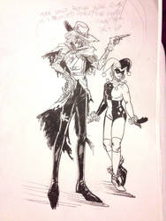 Scarecrow and Harley Quinn Redesign