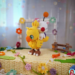 Chocobo Amigurumi Crochet Pattern
