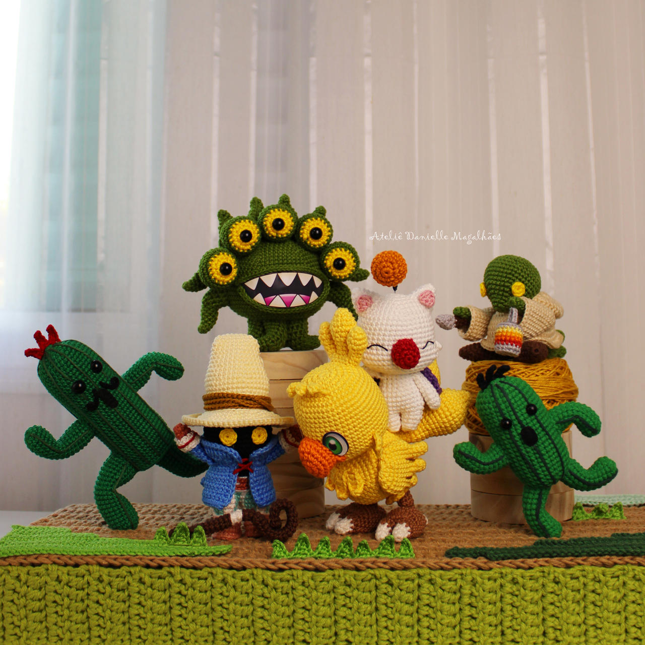 Final Fantasy Amigurumi Crochet Pattern