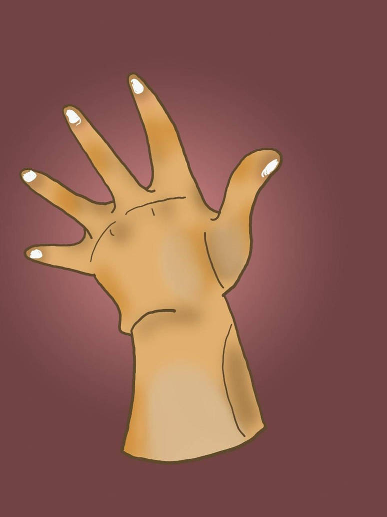 A hand (DeviantArt Badge) by PorroWard on DeviantArt