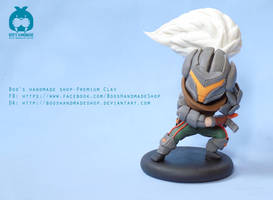 Project Yasuo - League of Legend figure clay