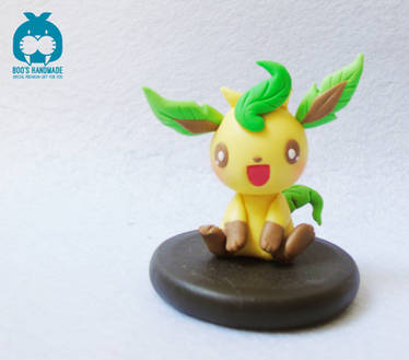 Leaferon - eevee evolution handmade clay