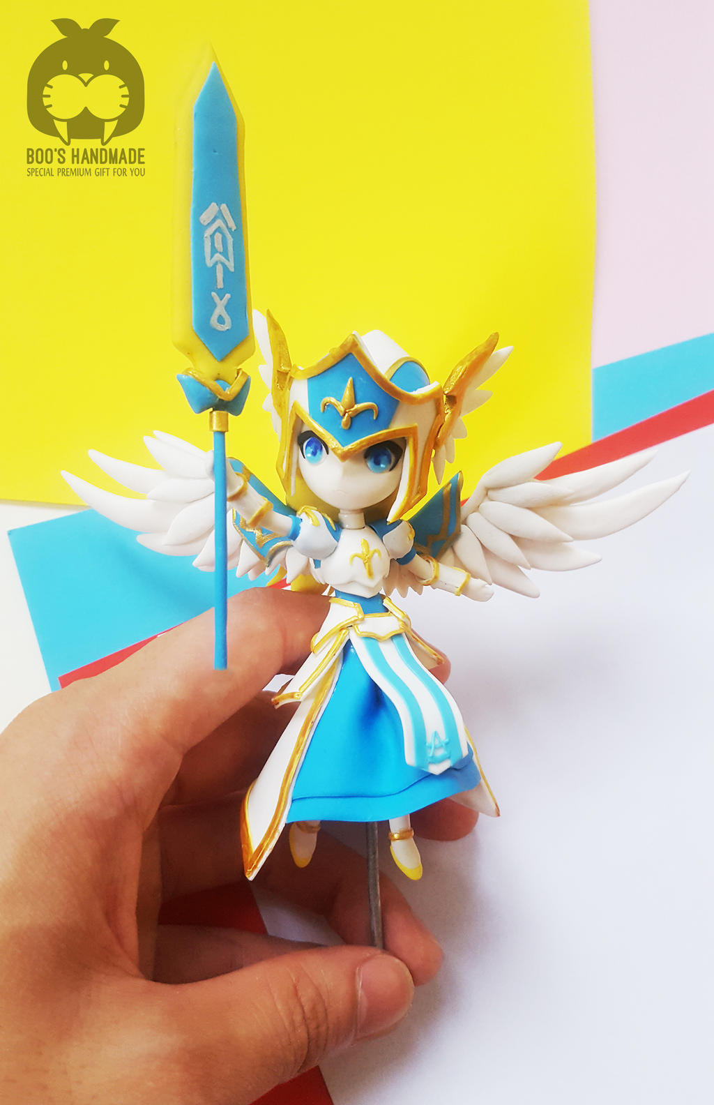 Camilla Summoners War handmade figure clay