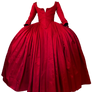 Claire Fraser's Paris Red Dress Png