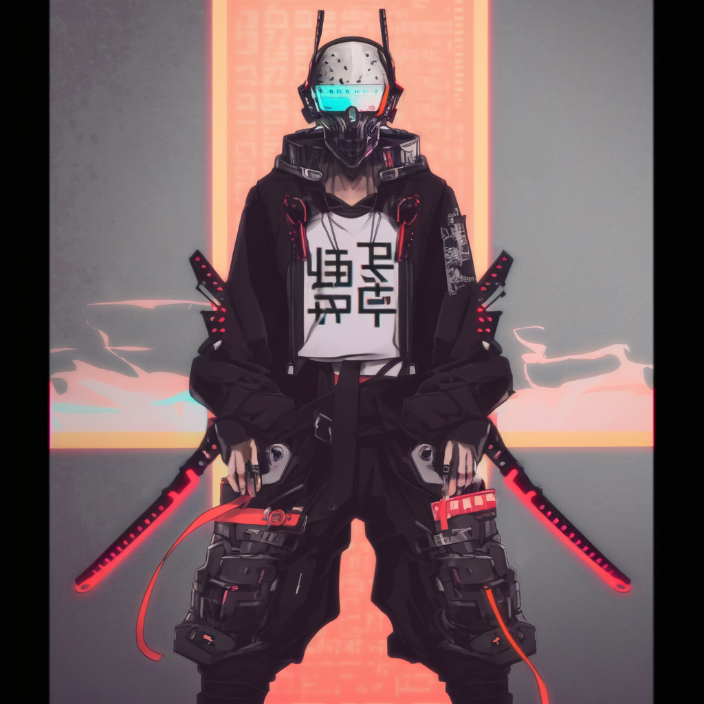 Cyberpunk Gutterpunk Samurai by thelaststarfighterz on DeviantArt