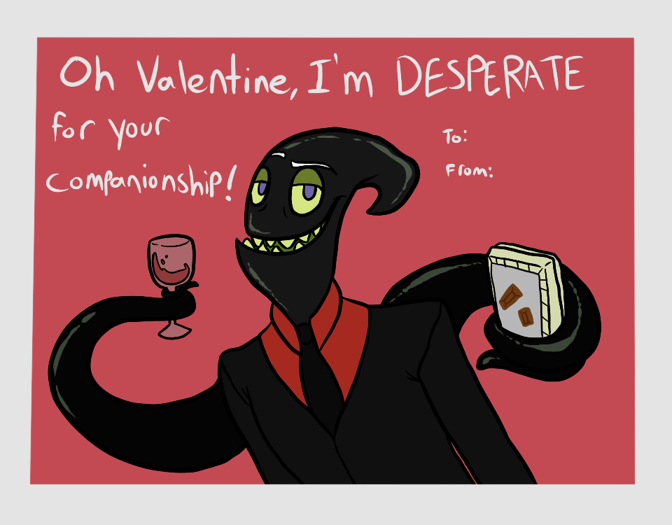 Valentines Card- Nergal