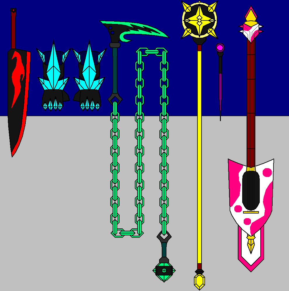 Oc Battle Group Weapons by jtluxthefool777 on DeviantArt
