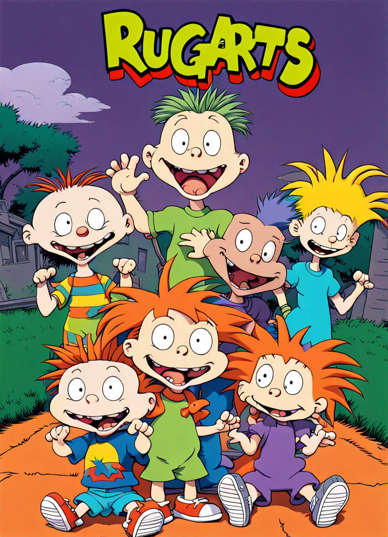 Simpsons Characters Rugrat Rugrats by VJ3kooharisavi on DeviantArt