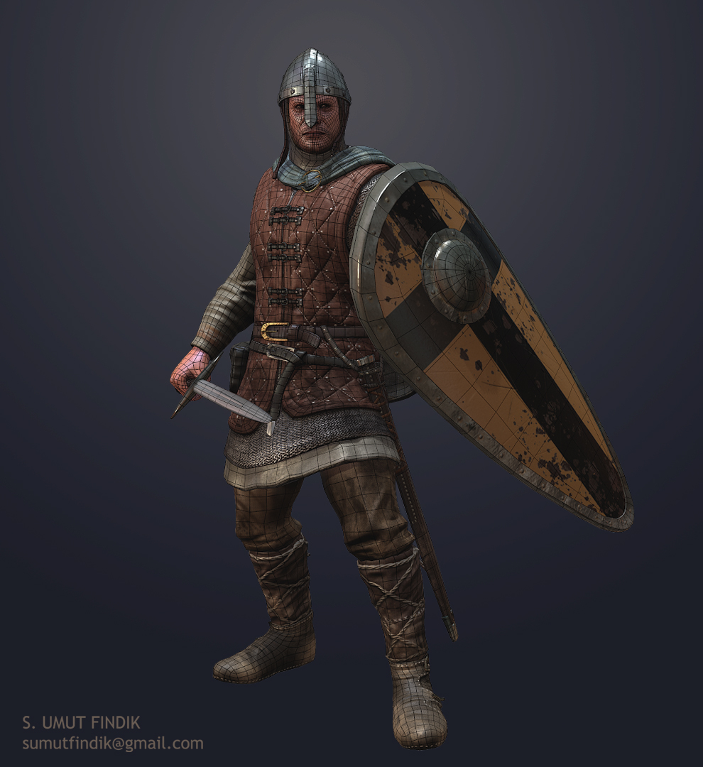 fantasy medieval soldier art