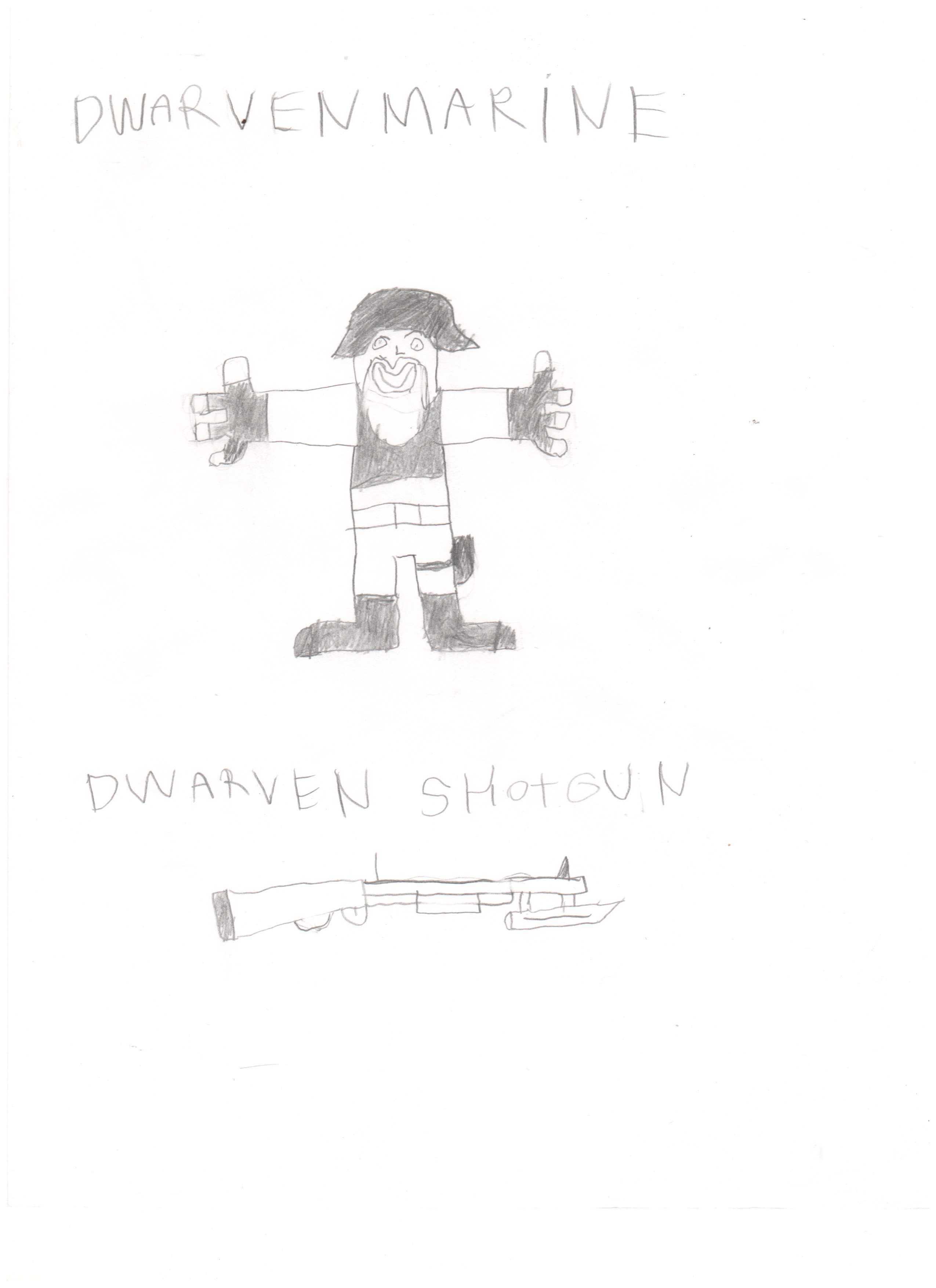 Dwarven Marine (w/ Dwarven Combat Shotgun)