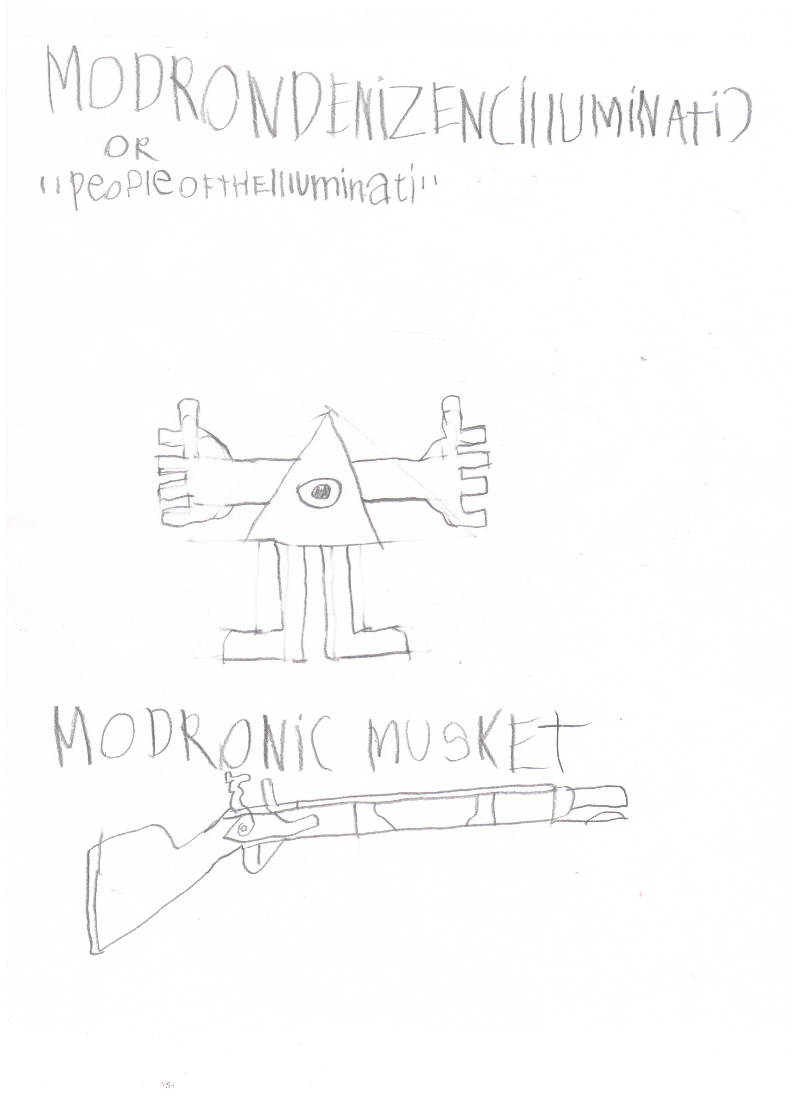 Musket Pyramids Modron Denizen (w/ Modronic Musket) by MickeeYoofers on DeviantArt