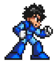 Mega Man X9/Rockman X9: Helmetless X Sprite