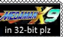 Megaman X9 in 32-bit Stamp