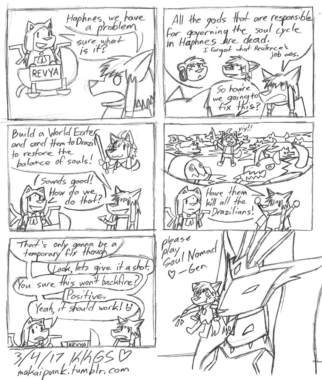 dumb soul nomad comic