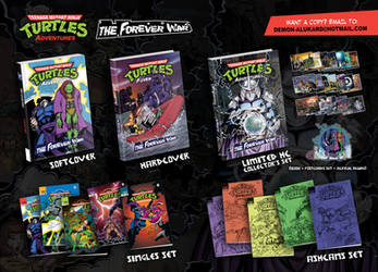 TMNT Adventures The Forever War All Variants