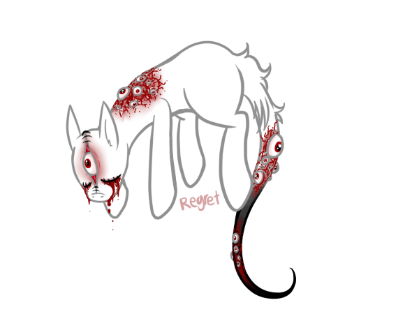 halloween pony adopt-regret(closed)