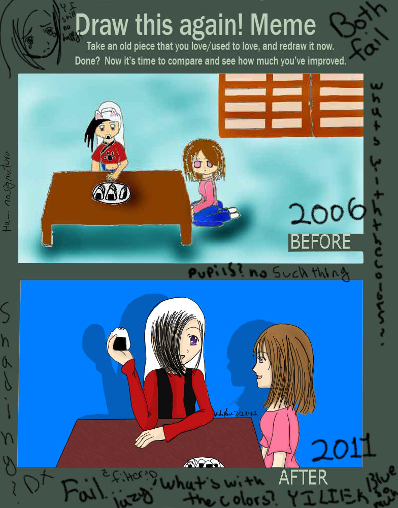 Before and After Meme DX by AmethystCanvas on DeviantArt