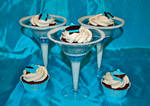 21st birthday martini glass cupcakes by Keep-It-Sweet