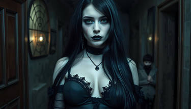 She knows the child ghost is near.