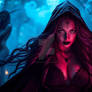 Rune witch and apprentice. 8k