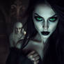 Witch And Summoned Spirit. 8K